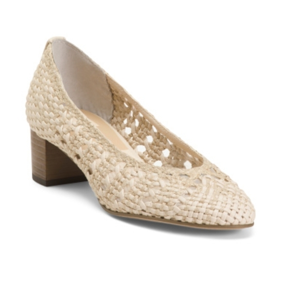 💛🔹️Dolce Vita 🔹️ Woven Raffia Lula  Women's Heels - Picture 6 of 6